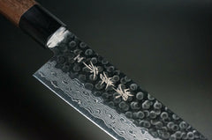 Wa Santoku 45 Damascus 18cm