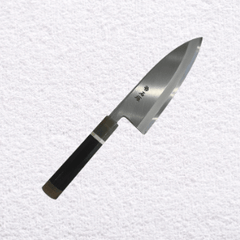 Ishizuka ORIGINAL Knife™ - Aoko Ebony + Buffalo Horn - Deba 180mm