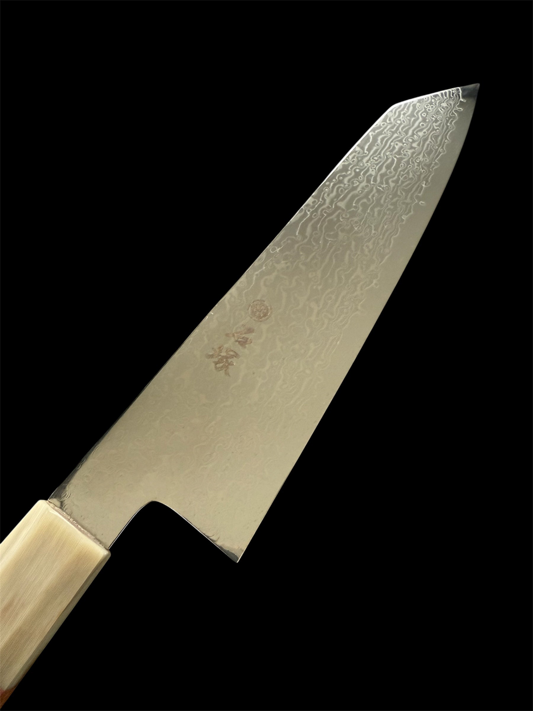 Ishizuka ORIGINAL Knife™ - Damascus N690 Rosewood + Buffalo - Gyuto Kiritsuke 210mm