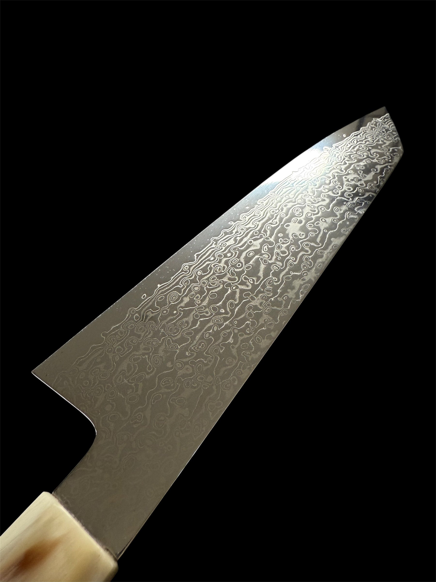 Ishizuka ORIGINAL Knife™ - Damascus N690 Rosewood + Buffalo - Gyuto Kiritsuke 210mm
