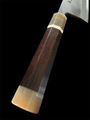 Ishizuka ORIGINAL Knife™ - Aoko Ebony + Buffalo Horn - Deba 180mm