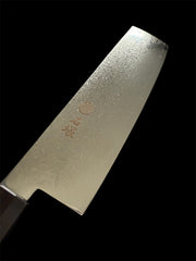 Ishizuka ORIGINAL Knife™ - Damascus VG10 Sandalwood - Nakiri 180mm